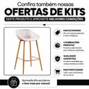 Ver imagem 7 de Banqueta Alta com Encosto e Apoio para Pés Clarice Bege/Nude