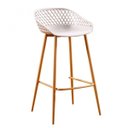 Ver imagem 1 de Banqueta Alta com Encosto e Apoio para Pés Clarice