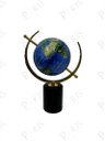 Ver imagem 2 de Peça Decorativa Globo Terrestre Azul 30cm 14681-pl