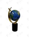 Ver imagem 1 de Peça Decorativa Globo Terrestre Azul 30cm 14681-pl