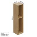 Ver imagem 5 de Módulo 45x180 2 Portas 1 Kit Prateleira Frame CabeCasa MadeiraOriginals