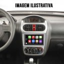 Ver imagem 3 de Moldura 9 Polegadas Corsa Maxx/premimum 2004 À 2012 Montana 2003 À 2010 Preta Prata Expex Epx9gm026