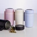 Ver imagem 2 de Caneca Térmica Inox 500ml com Display Led Marcador de Temperatura:lilás