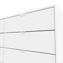 Ver imagem 5 de Cômoda Kappesberg 6 Gavetas Branco/itapuã