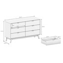 Ver imagem 3 de Cômoda Kappesberg 6 Gavetas Branco/itapuã