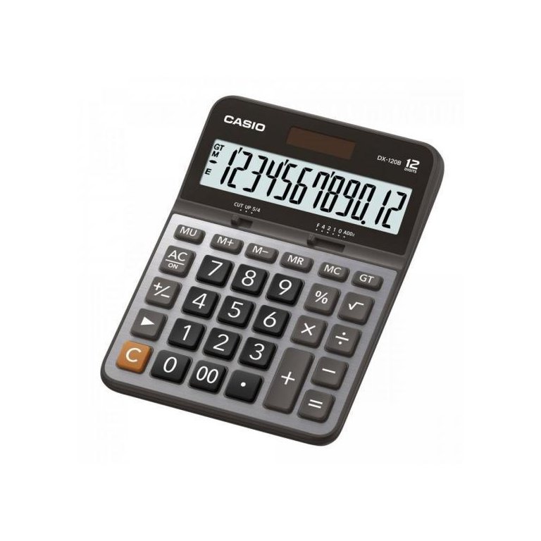 Calculadora de Mesa 12 Dígitos Dx-120b Prata Casio