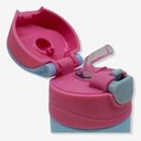 Ver imagem 3 de Garrafa Térmica Infantil Click Canudo 350ml C/adesivo Unicórnio