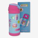 Ver imagem 5 de Garrafa Térmica Infantil Click Canudo 350ml C/adesivo Unicórnio