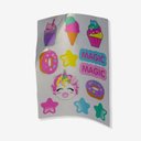 Ver imagem 6 de Garrafa Térmica Infantil Click Canudo 350ml C/adesivo Unicórnio