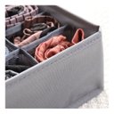 Ver imagem 3 de Organizador Roupa Intima Meia Sutiã Calcinha 6 Espaço Gaveta