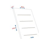 Ver imagem 3 de Folha de Porta de Madeira 210x82cm Cristal Amescla Uniportas Marrom