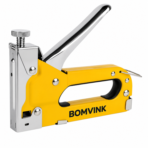 Grampeador Manual Profissional (Pistola) 3 em 1 Bomvink Bom-1502