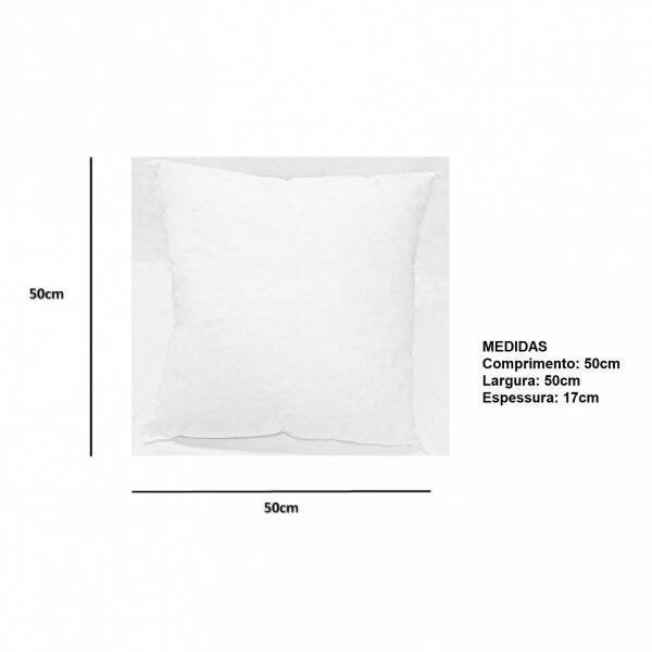 Almofada Veludo Matelassada Zig Zag 50x50cm Perfil Matelados - 3