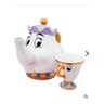 Jogo Bule Caneca Xícara Madame Samovar Bela e a Fera Disney - 1