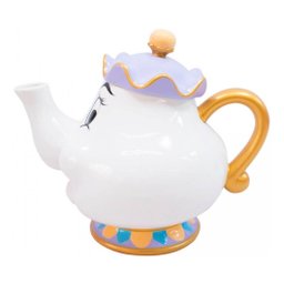 Jogo Bule Caneca Xícara Madame Samovar Bela e a Fera Disney - 3