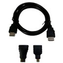 Ver imagem 1 de Cabo Hdmi Adaptador Mini e Micro Hdmi para Câmera Esportiva