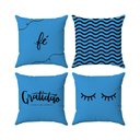 Ver imagem 1 de Kit Capas Almofadas Decorativas Gratidão 45x45 - ID Decor