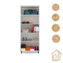 Ver imagem 4 de Organizador Lisboa Cor:branco - Armário - Multiuso - Mizza Decor