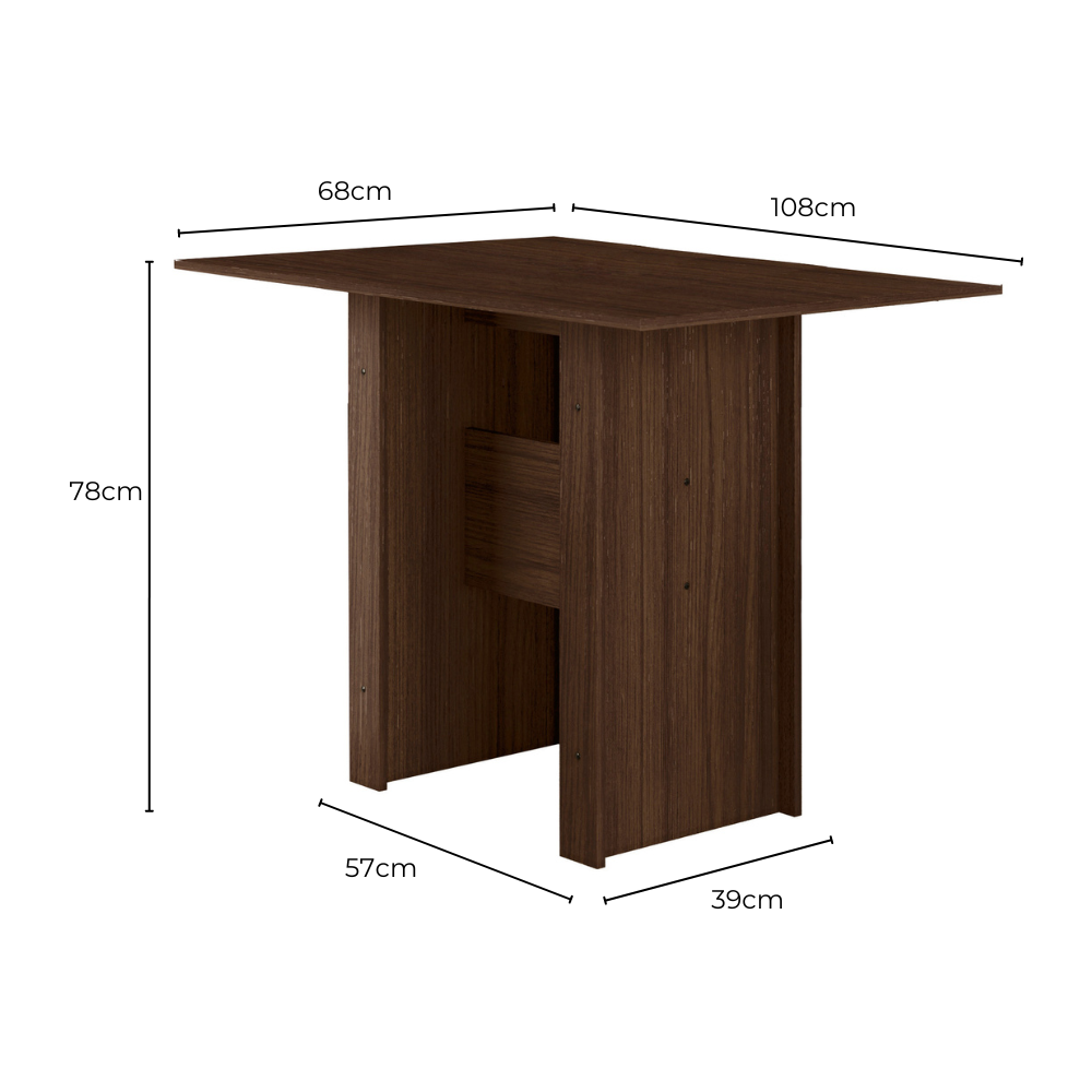 Conjunto Mesa 108x67,5cm 4 Cadeiras Milano  - 5