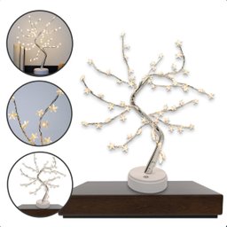 Enfeite Luminoso Natalino Decoração Árvore Led Presente Casa - 1
