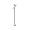 Ver imagem 1 de Luminária Poste de Jardim Taschibra Moderno Wabi 100 Mr16 Bivolt Branco