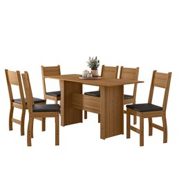Conjunto Mesa 6 Cadeiras Milano Linha Milano - 3
