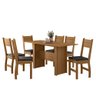 Conjunto Mesa 6 Cadeiras Milano Linha Milano - 3