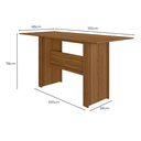 Ver imagem 5 de Conjunto Mesa 6 Cadeiras Milano Linha Milano