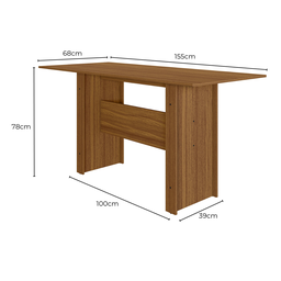 Conjunto Mesa 6 Cadeiras Milano Linha Milano - 5