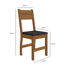 Ver imagem 6 de Conjunto Mesa 6 Cadeiras Milano Linha Milano