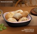 Ver mais imagens de Cesto Allegra 1,3 Litros Black e Rosa Tupperware