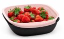 Ver imagem 3 de Cesto Allegra 1,3 Litros Black e Rosa Tupperware