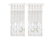 Cortina Cozinha Renda Bérgamo 2,00x0,28x1,25:bege - 1