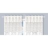 Cortina Cozinha Renda Bérgamo 2,00x0,28x1,25:bege - 3