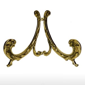 Suporte Para Pratos Decorativos E Azulejos Em Bronze Casa