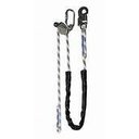 Ver imagem 1 de Talabarte de Posicionamento em Corda Regulavel com Mosquetão