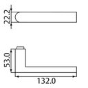 Ver imagem 2 de Fechadura 892 Externa St2 Escovada 55mm La Fonte Cilindro Zamack Lafonte Assa Abloy 892 Zk