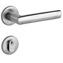 Ver imagem 1 de Fechadura 892 Externa St2 Escovada 55mm La Fonte Cilindro Zamack Lafonte Assa Abloy 892 Zk