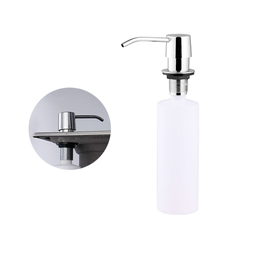 Dispenser de Sabão Líquido ABS Cromado 300ml - 4