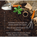 Ver imagem 2 de Estaca 99 cm para Jardinagem de Aco Ca-50 Galvanizado de 6mm com 04 Unidades