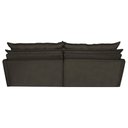 Ver imagem 6 de Sofá Sem Caixa Retrátil e Reclinável 1,95m Cama inBox Versátil Suede Velusoft Café