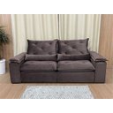 Ver imagem 7 de Sofá Retrátil e Reclinável Comfort Premium Tamanhos e Cores Cor:marrom;tamanho:2,30