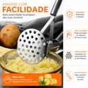 Ver imagem 5 de Amassador Batatas Legumes Multiuso Luwave