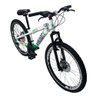 Bicicleta VikingX Tuff25 Freeride Aro 26 21V Branco/Verde - 2
