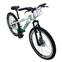 Ver imagem 2 de Bicicleta VikingX Tuff25 Freeride Aro 26 21V Branco/Verde