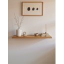 Ver imagem 1 de Prateleira 80cm Mdf Freijó - On Móveis