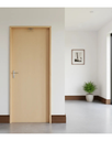 Ver imagem 2 de Porta de Abrir Amecla 2,10x0,82 Batente 09 Pinus Fechadura Simples Lado Esquerdo