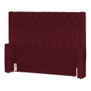 Ver imagem 6 de Kit Cabeceira e Calçadeira Baú Emma Suede Casal 140 Cm