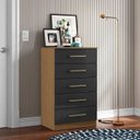 Ver imagem 1 de Cômoda 5 Gavetas com 60cm de Largura