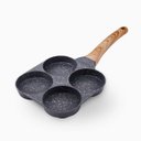Ver imagem 5 de Kit Cozinha Completo 19 Peças Preto + Frigideira 4 em 1 Antiaderente para Ovos Panqueca